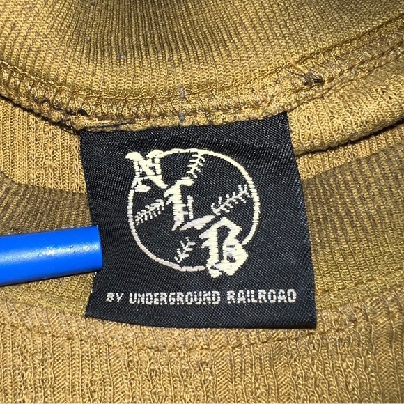 VTG 90s Negro League Baseball Baltimore Black Sox Underground Railroad Shirt - Picture 4 of 5